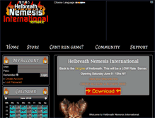 Tablet Screenshot of helbreathnemesis.com